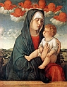 BELLINI GIOVANNI (1426-1516) - Madonna degli angeli rossi (1480-1490)